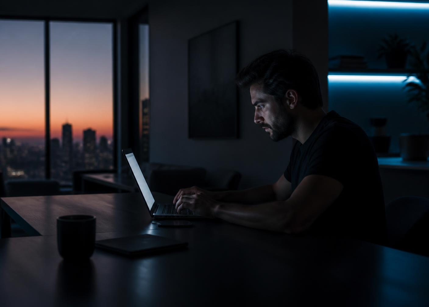 A digital professional working across an AI-assisted, data-driven workspace
